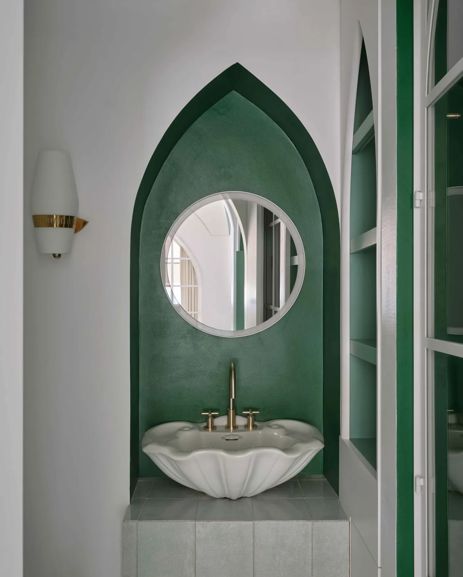 The bathroom of Palazzo Avino, a luxury boutique hotel in Ravello of the Amalfi Coast