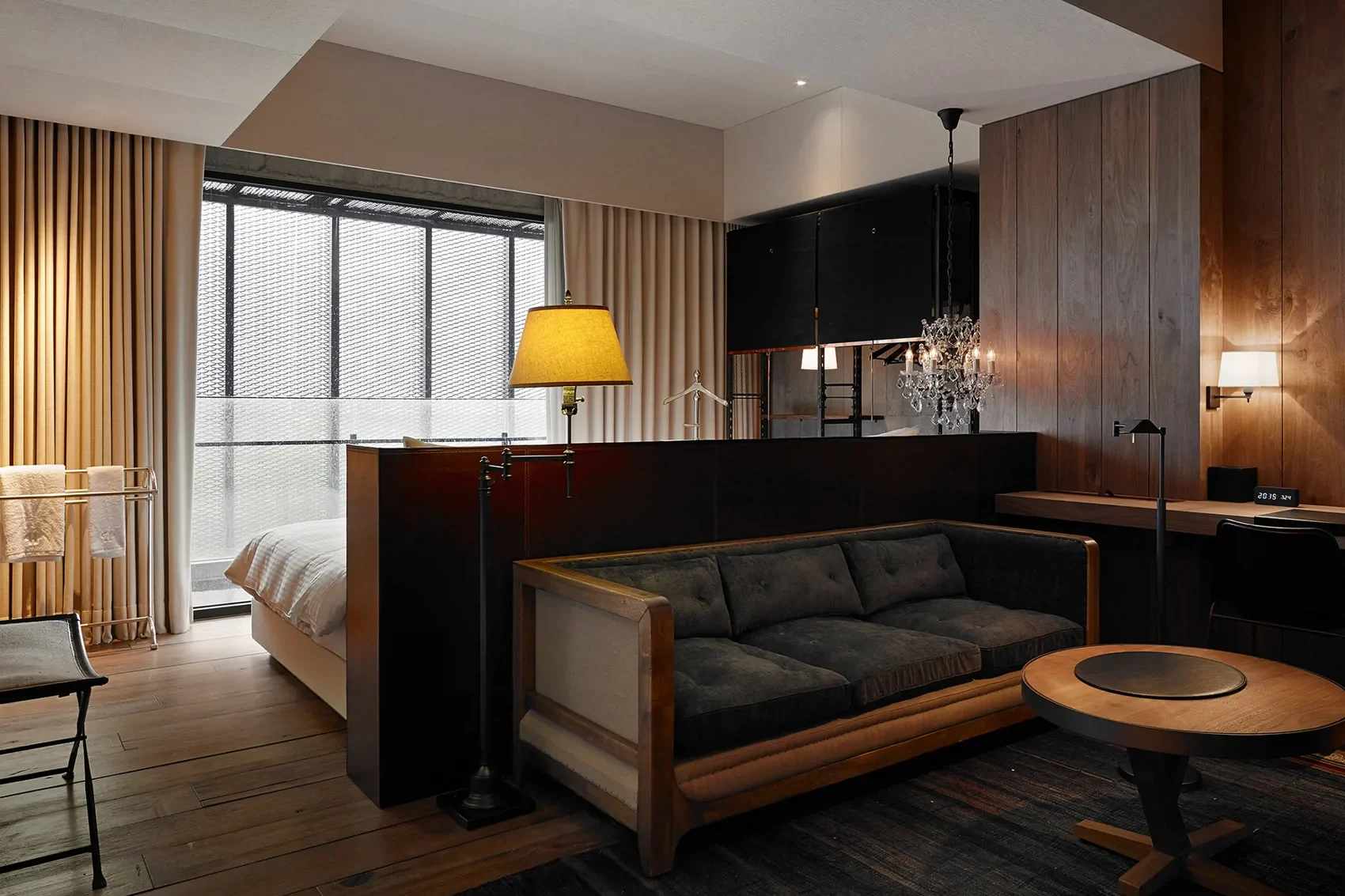 The room of Hotel Proverbs Taipei, a unique boutique hotel in Taipei, Taiwan.